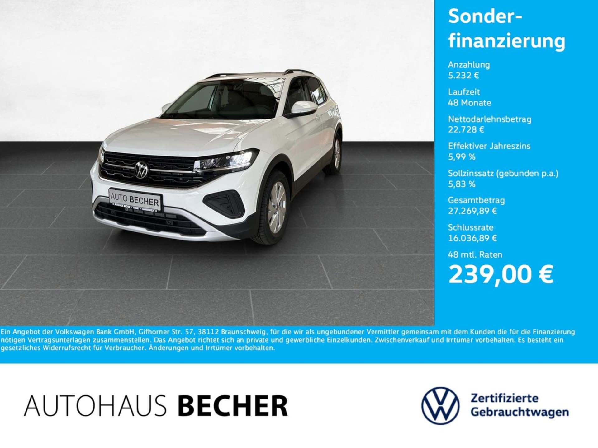 Volkswagen T-Cross Life