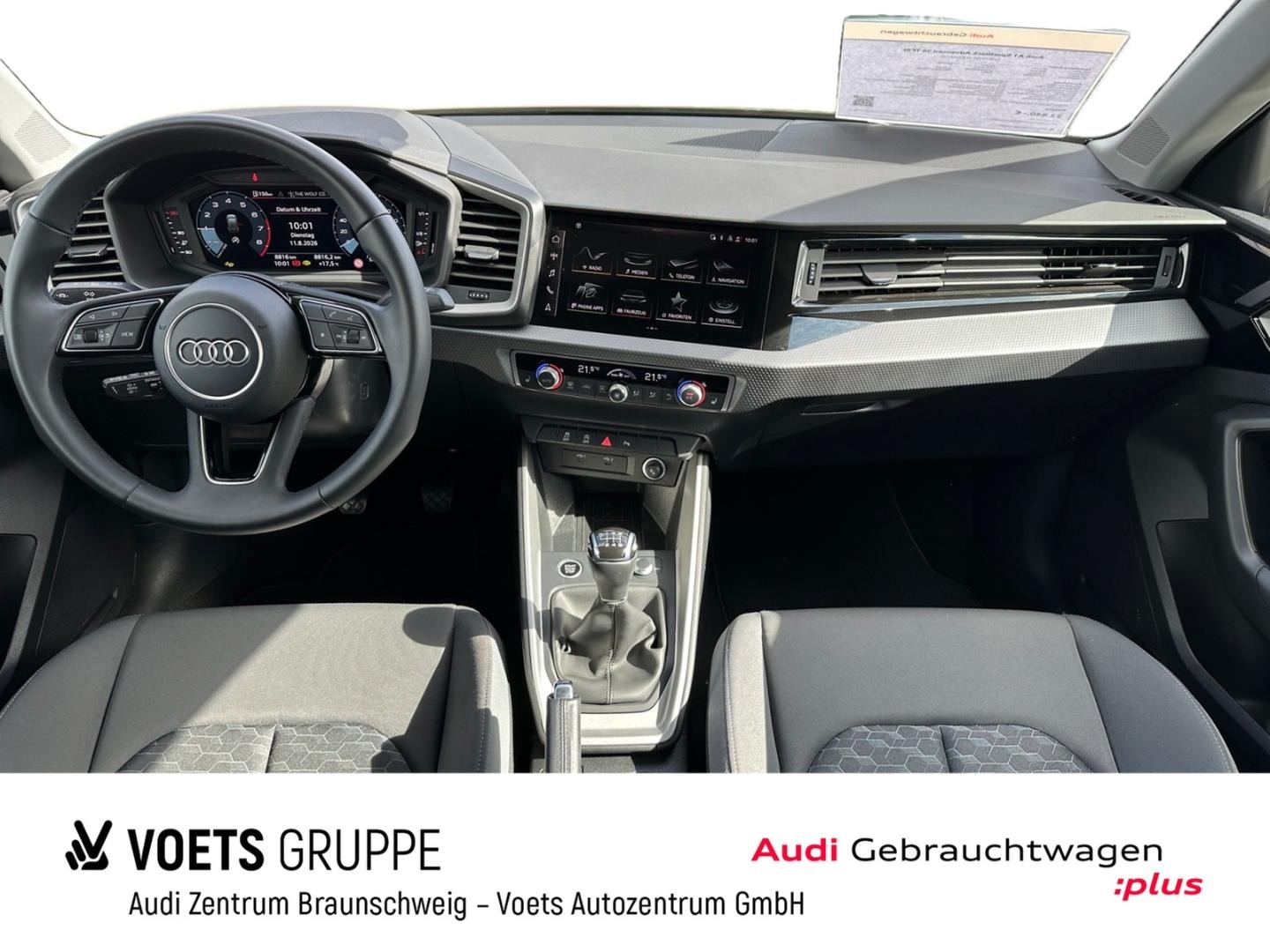 Bild über Audi A1 Sportback advanced 30 TFSI Schaltgetriebe - für weitere Informationen kontaktieren Sie den Audi Partner