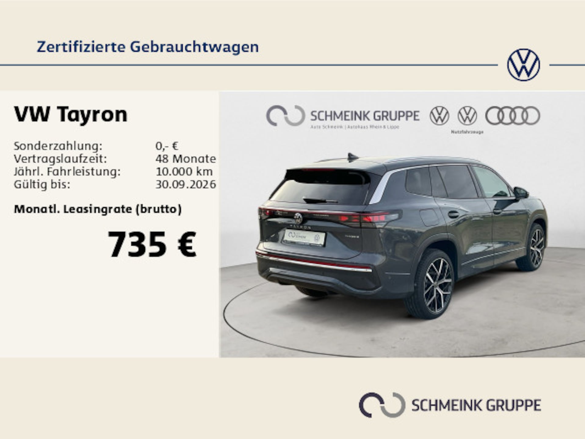 Volkswagen Tayron Elegance