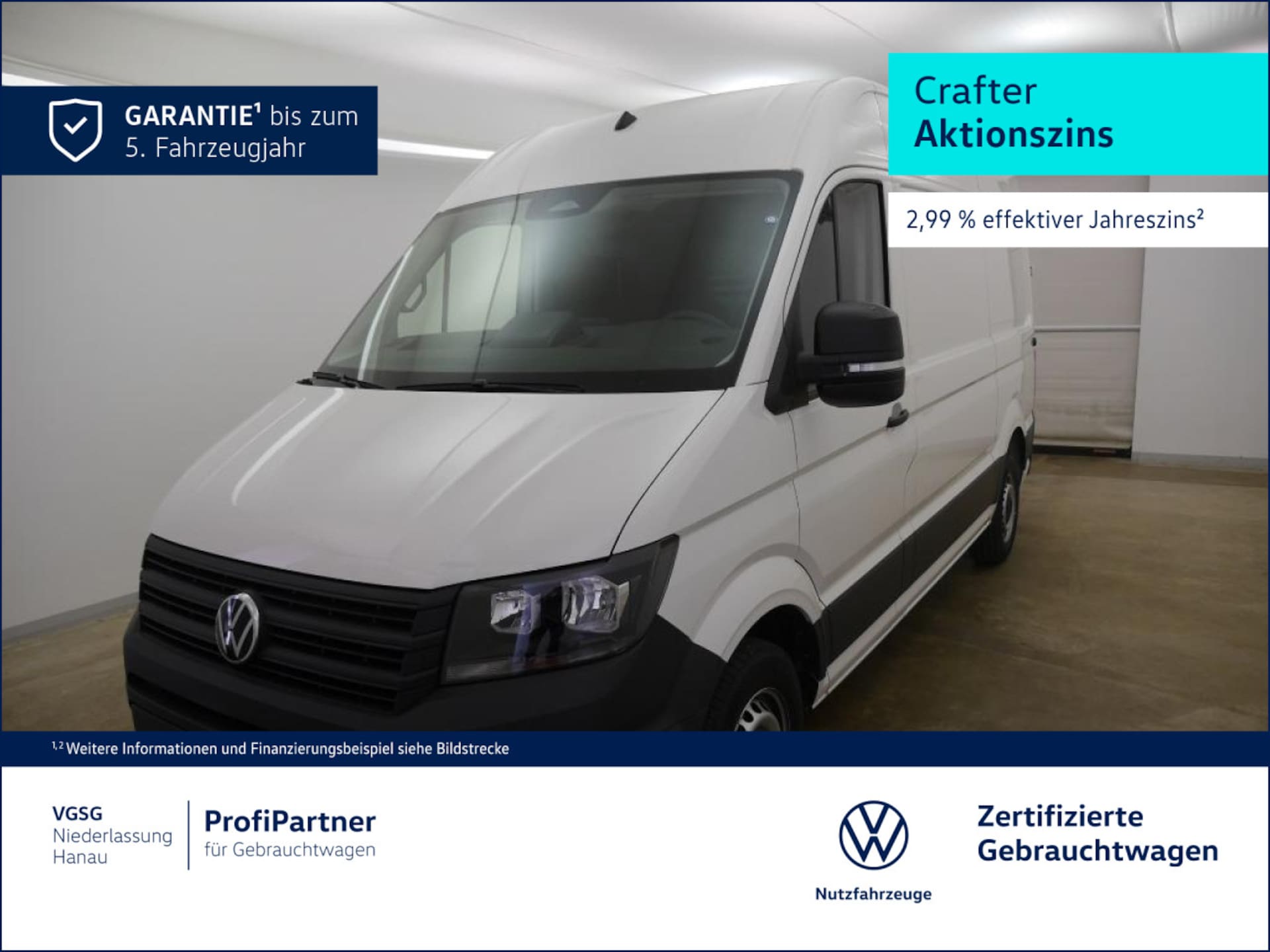 Volkswagen Crafter Kasten mittlerer Radstand