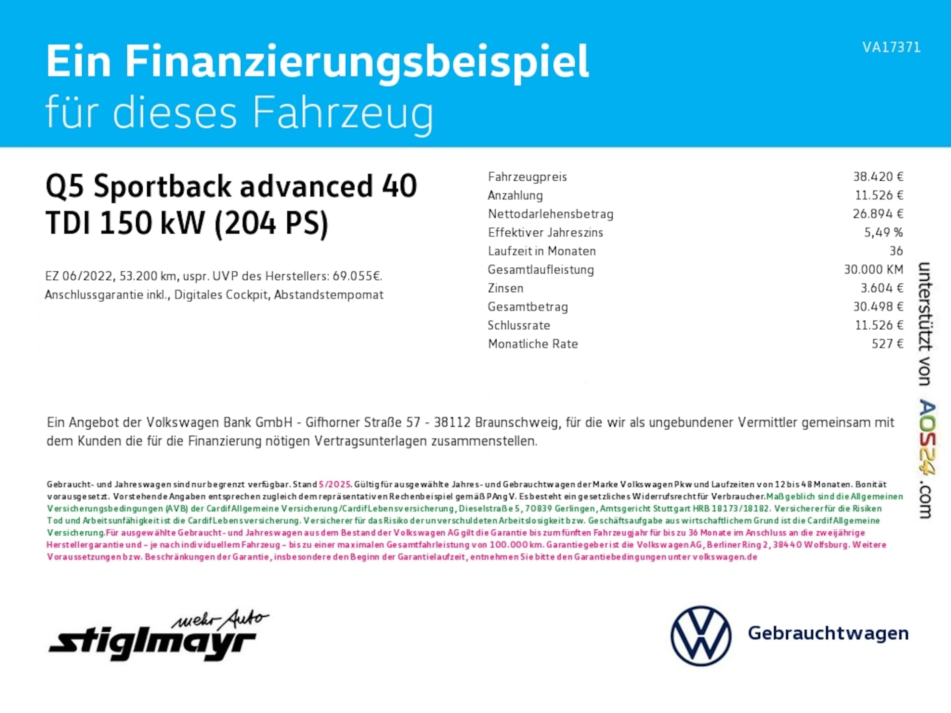 Audi Q5 Sportback advanced
