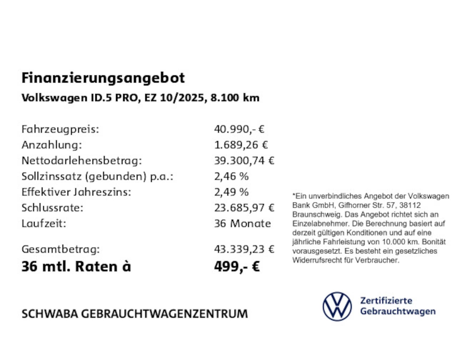 Volkswagen ID.5 Pro