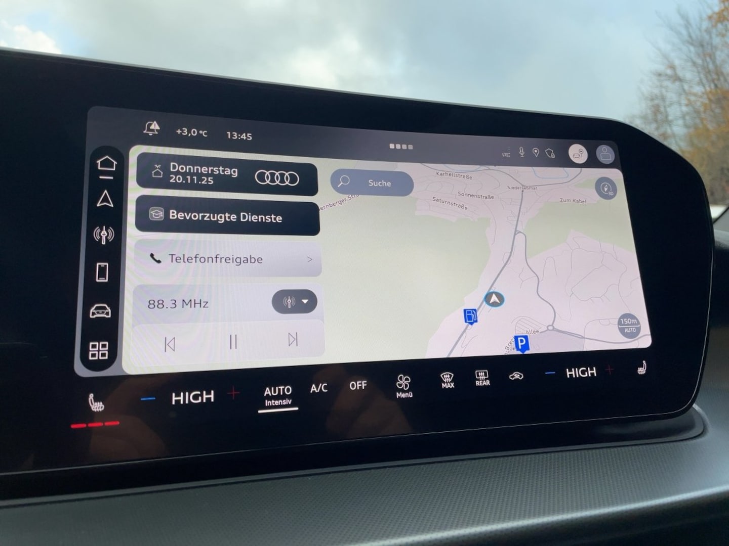 Bild über Audi Q3 Sportback TFSI 110 kW S tronic - für weitere Informationen kontaktieren Sie den Audi Partner