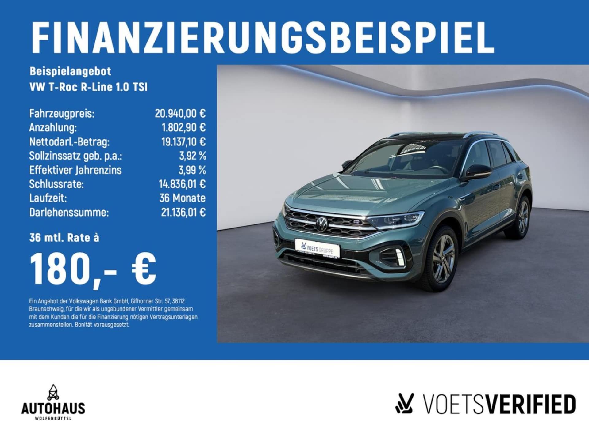 Volkswagen T-Roc R-Line