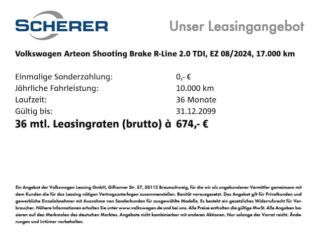 Volkswagen Arteon Shooting Brake