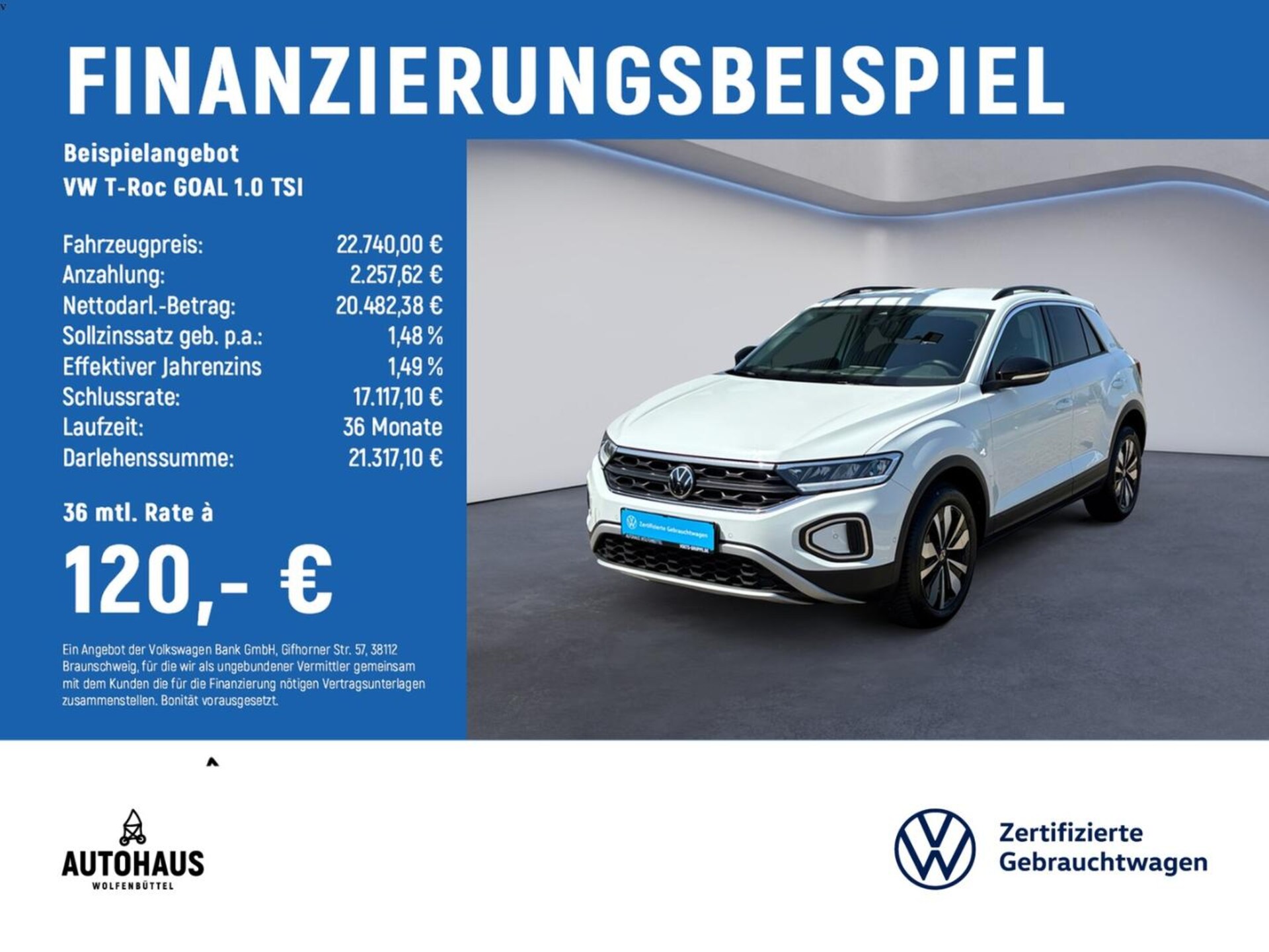 Volkswagen T-Roc Life