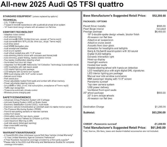2025 Audi Q5