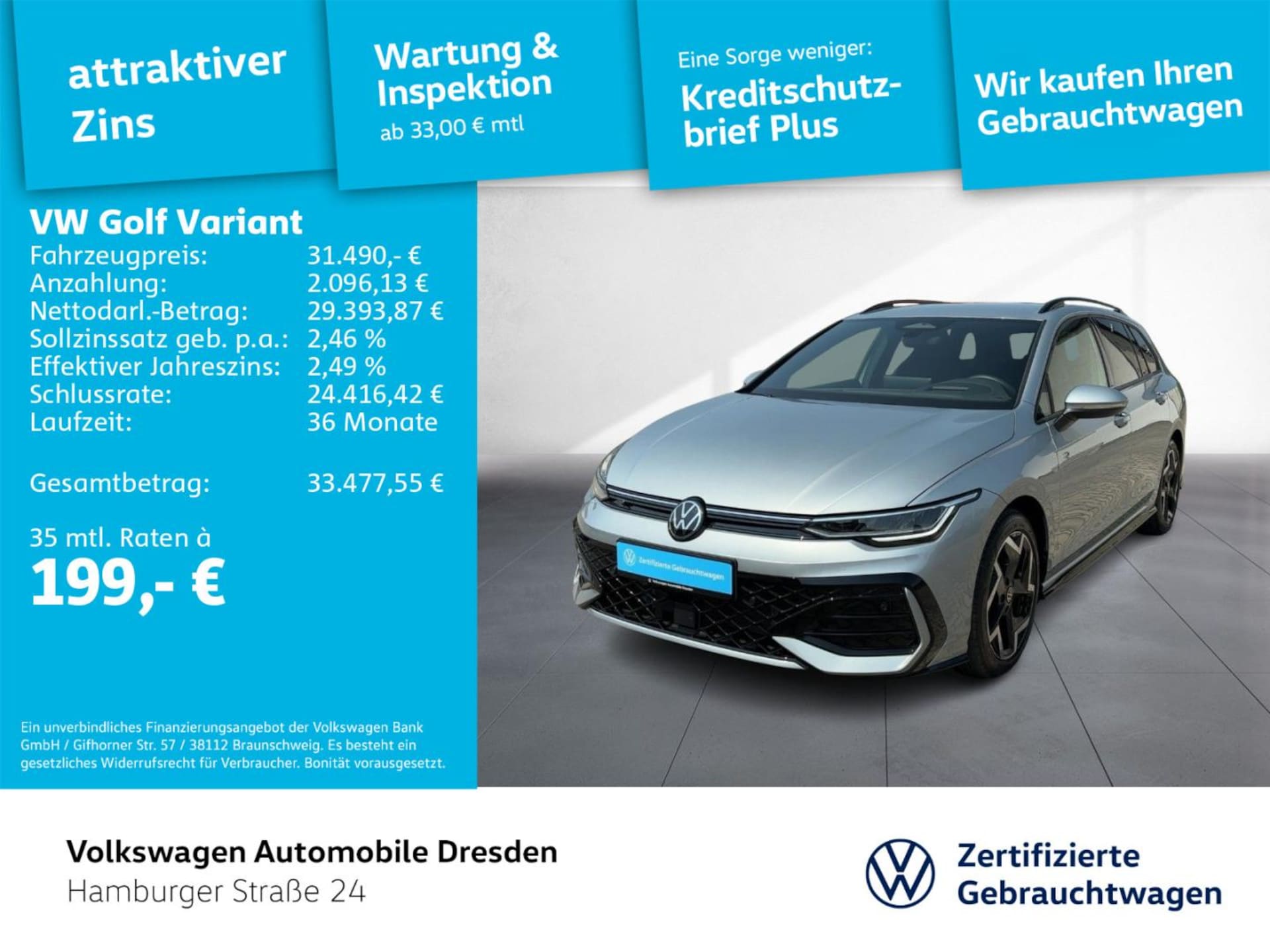 Volkswagen Golf Variant R-Line