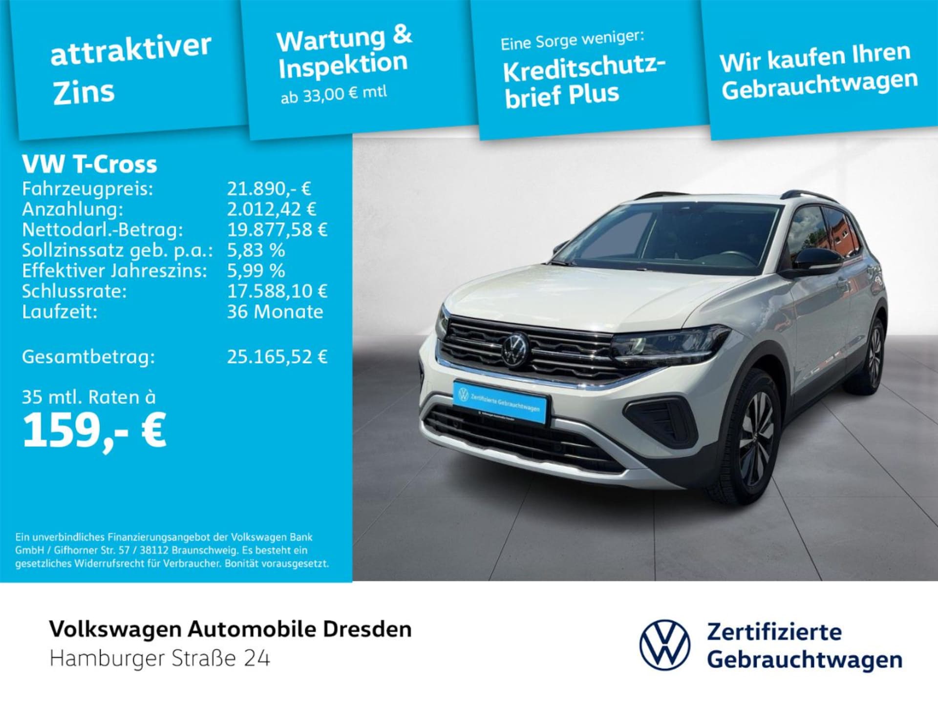 Volkswagen T-Cross Life