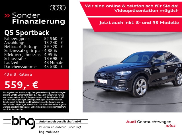 Image about Audi Q5 Sportback 45 TFSI quattro S tronic