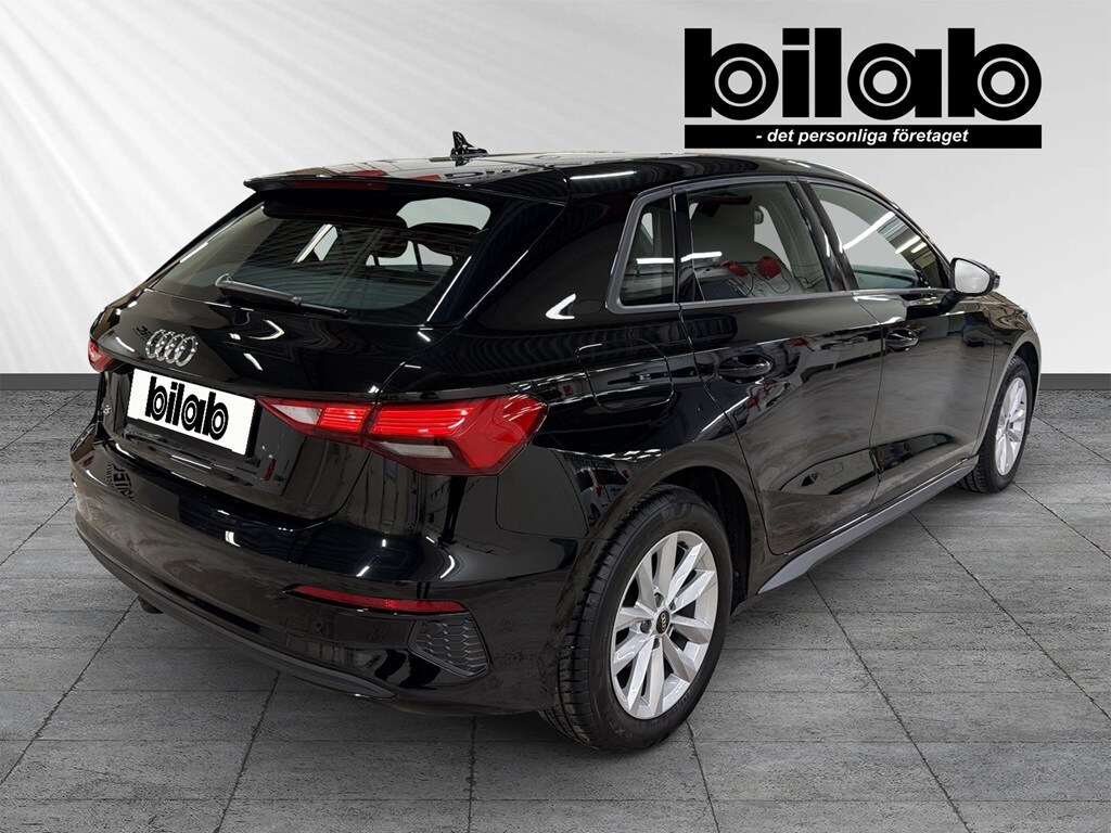 Bild som visar&nbsp;Audi A3 Sportback&nbsp;A3 Sportback 30 TFSI Proline 110 hk 6-växlad - för mer information kontakta din Audi Partner