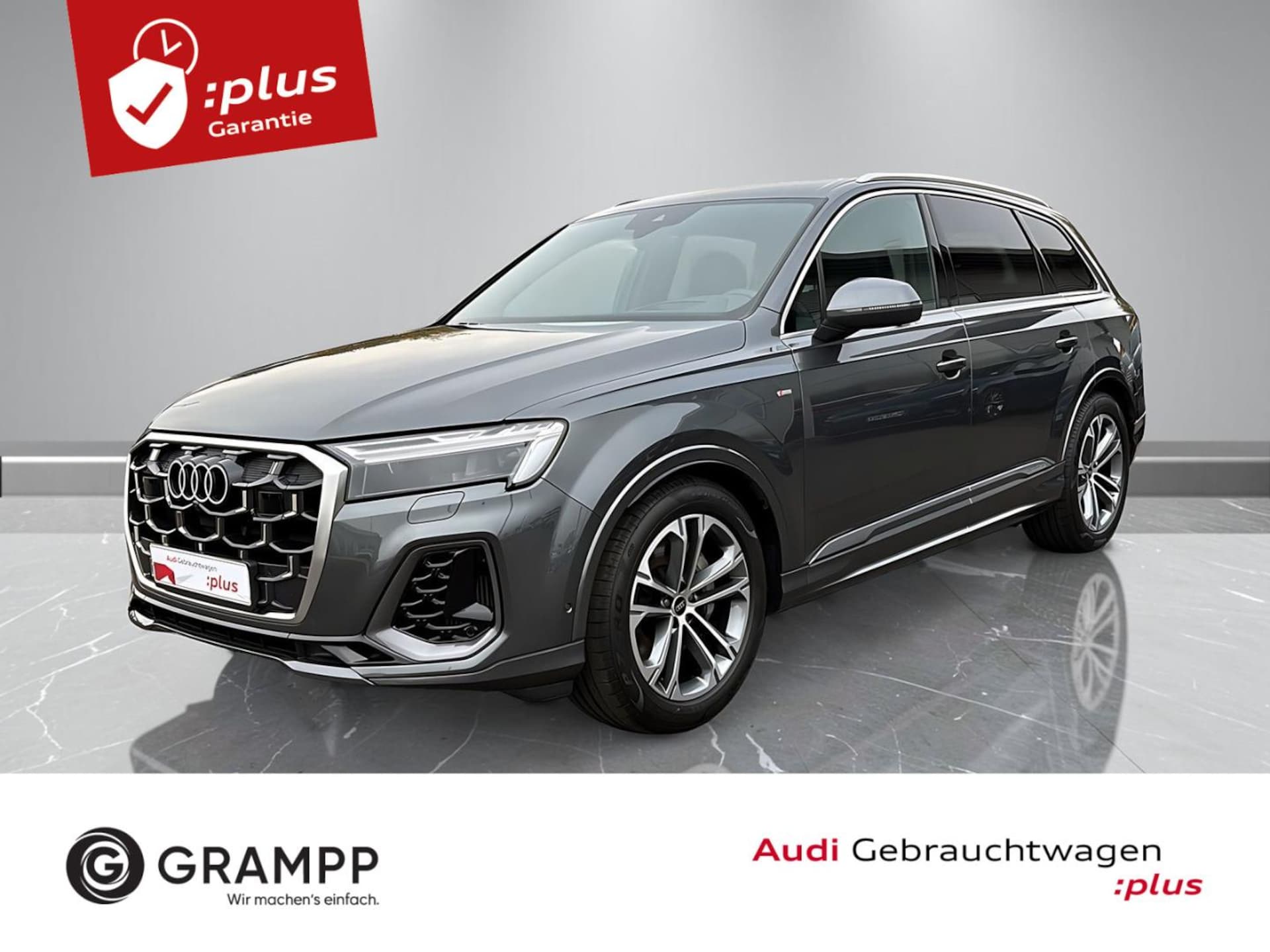 Audi Q7 SUV — Audi Q7 SUV S line TFSI quattro 250 kW tiptronic Q7 TFSI S line quattro tiptronic +7-SITZE+AHK+