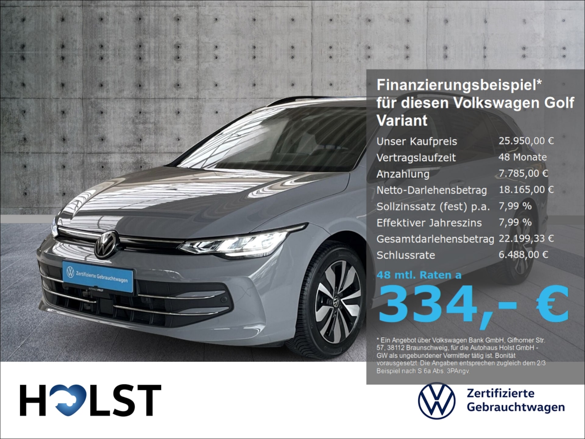Volkswagen Golf Variant Goal