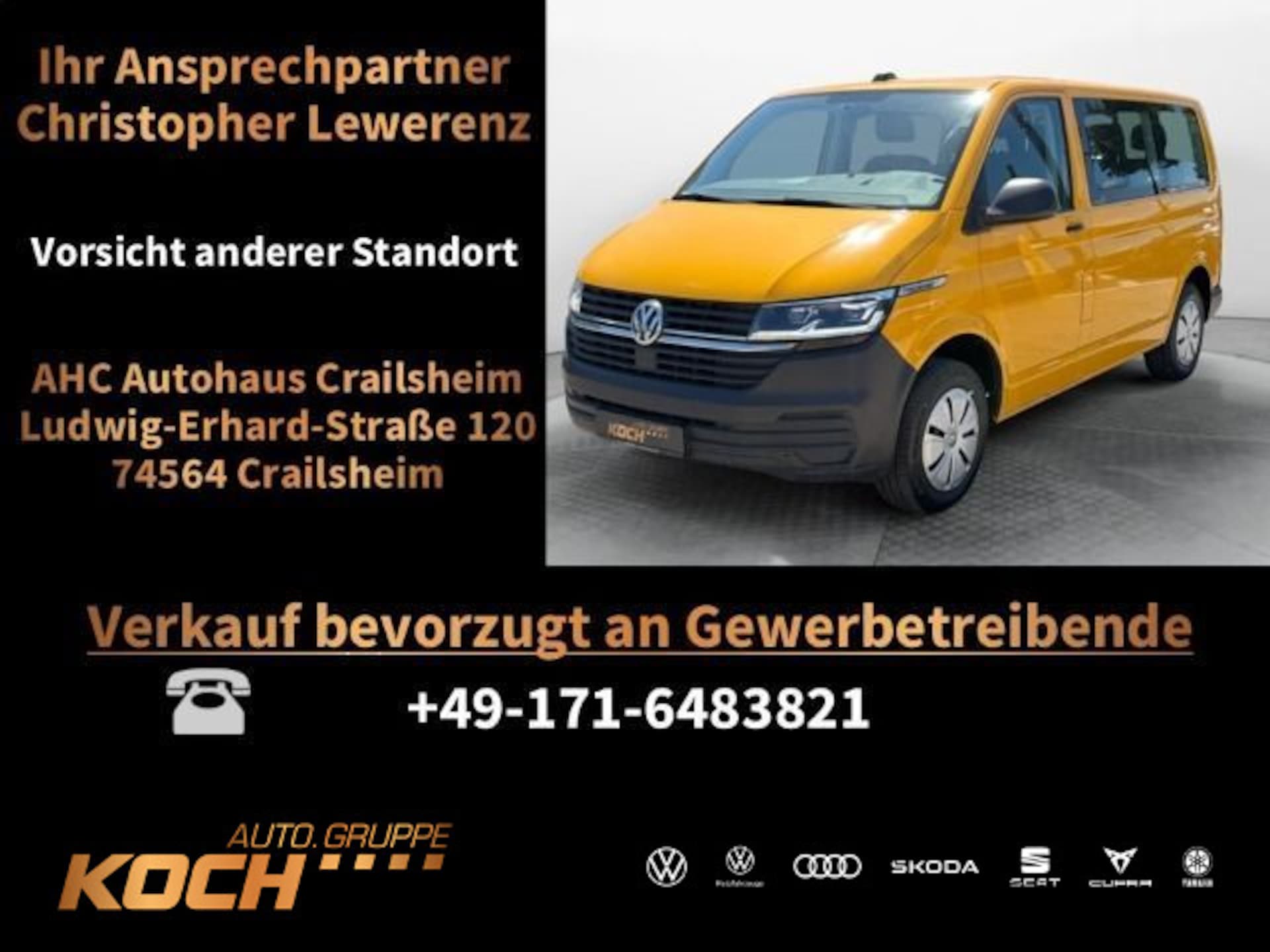 Volkswagen T6.1 Caravelle kurzer Radstand Trendline