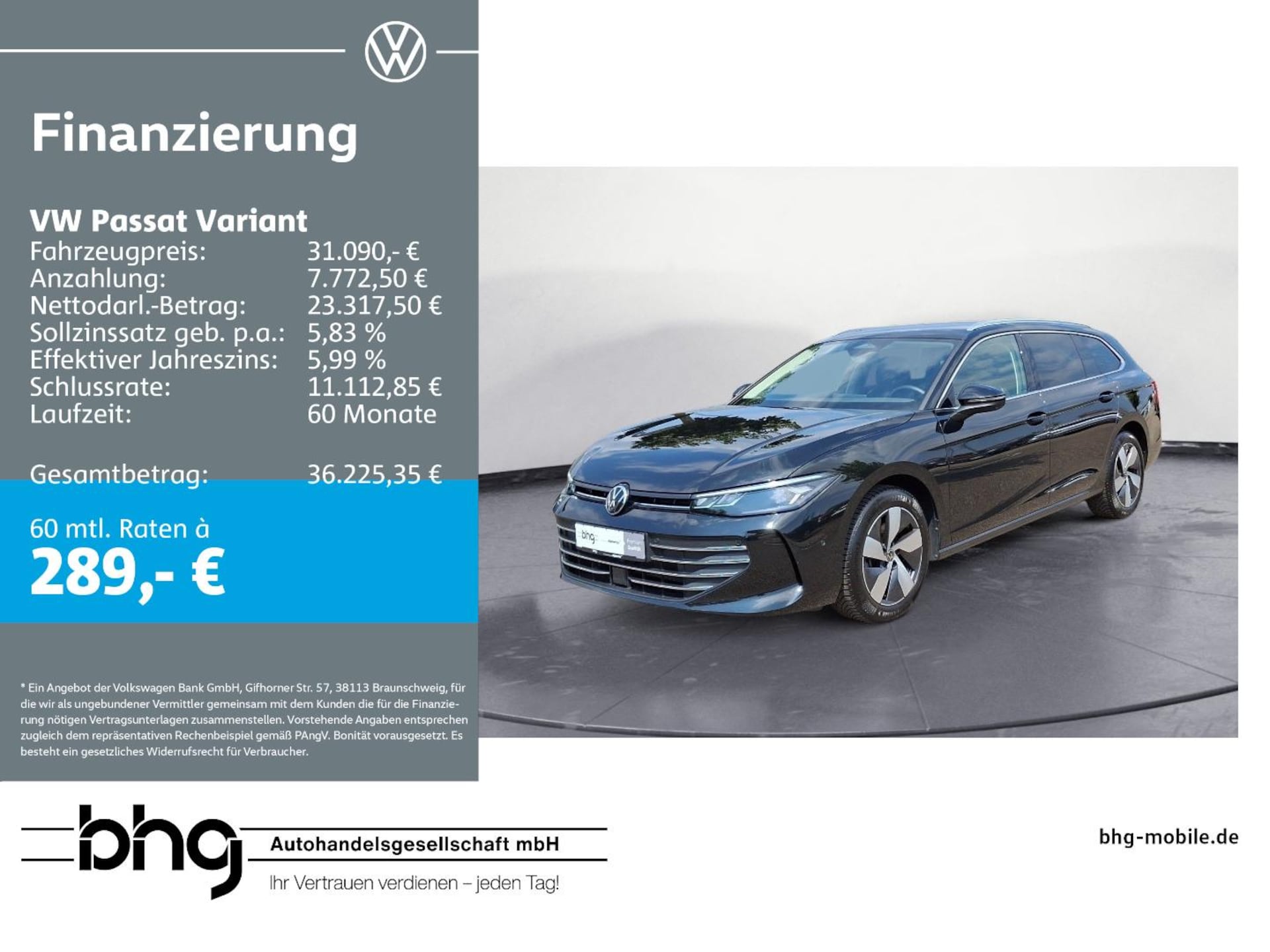 Volkswagen Passat Business