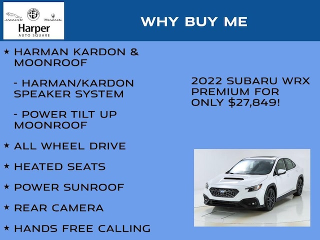 2022 Subaru WRX