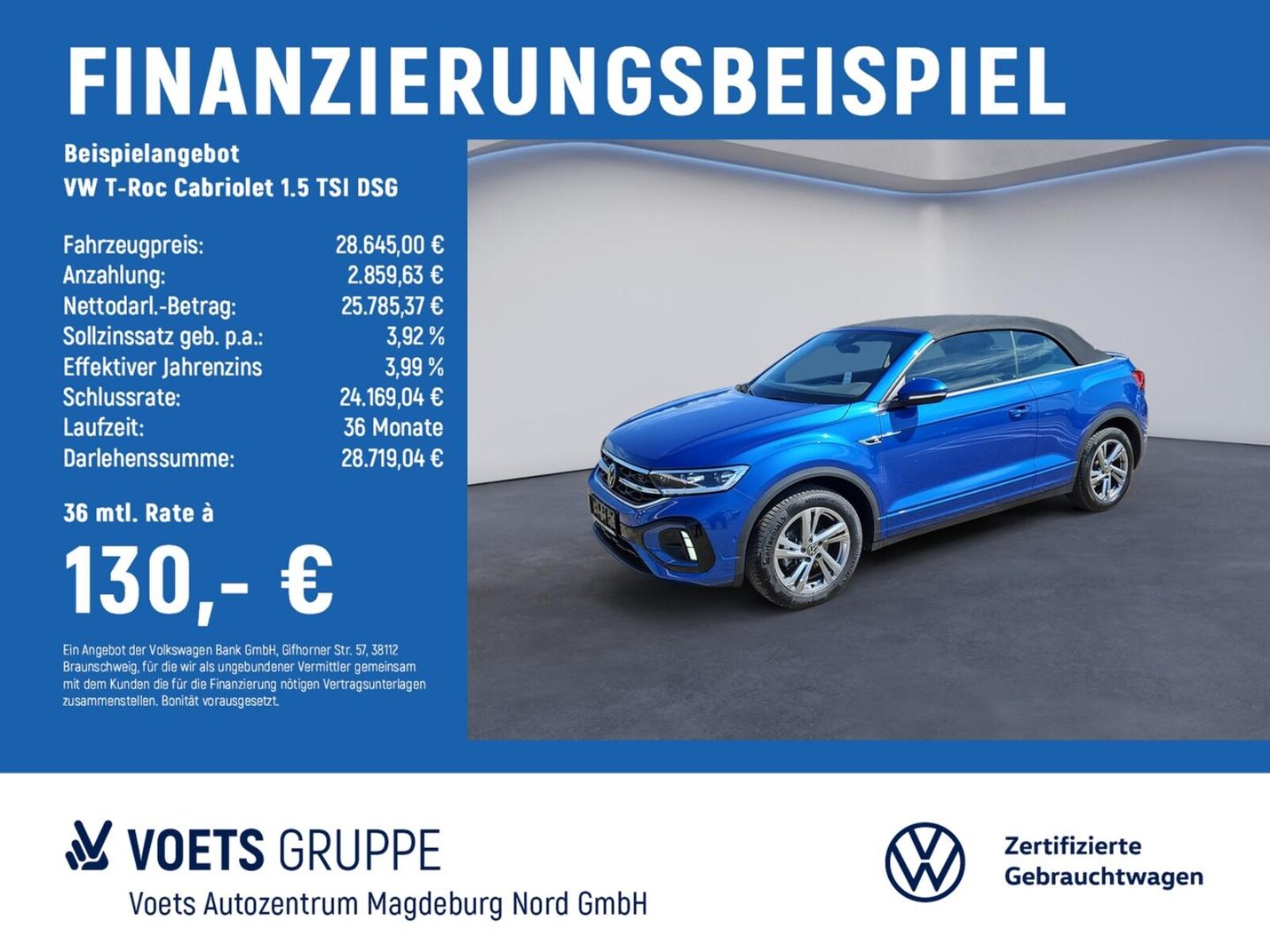 Volkswagen T-Roc Cabriolet