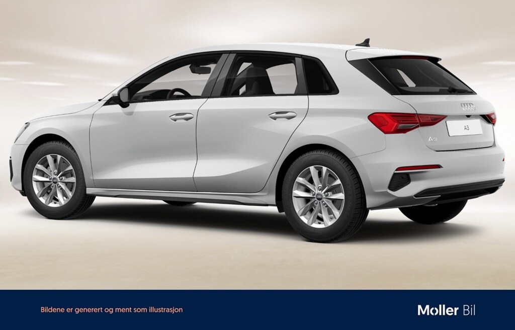Bild som visar Audi A3 Sportback A3 Sportback 35 TFSI Proline 150 hk 6-växlad - för mer information kontakta din Audi Partner