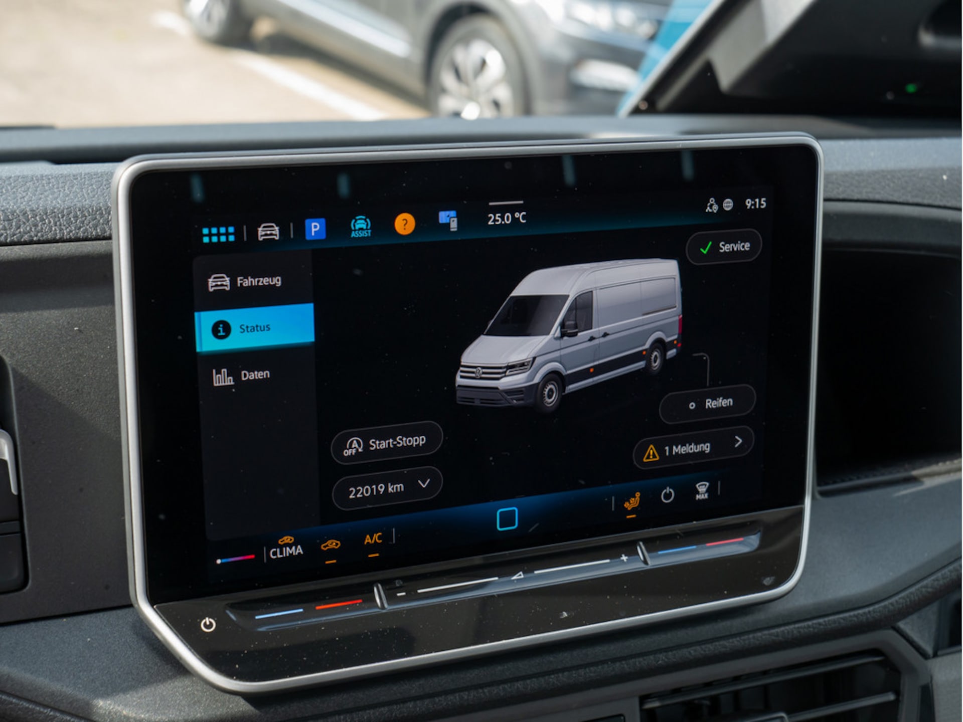 Volkswagen Crafter Kasten langer Radstand