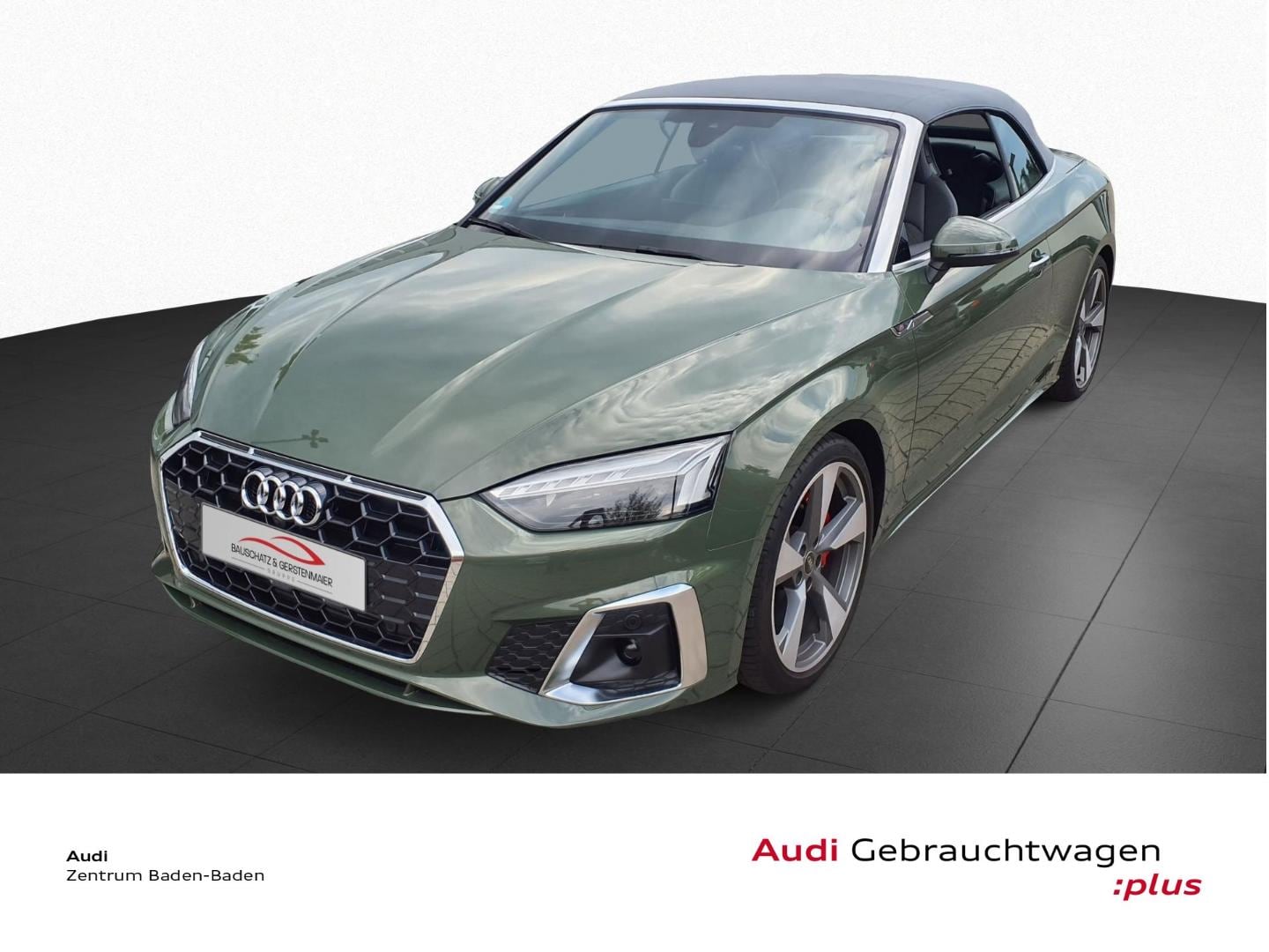 Bild über Audi A5 Cabriolet S line 40 TFSI S tronic - für weitere Informationen kontaktieren Sie den Audi Partner