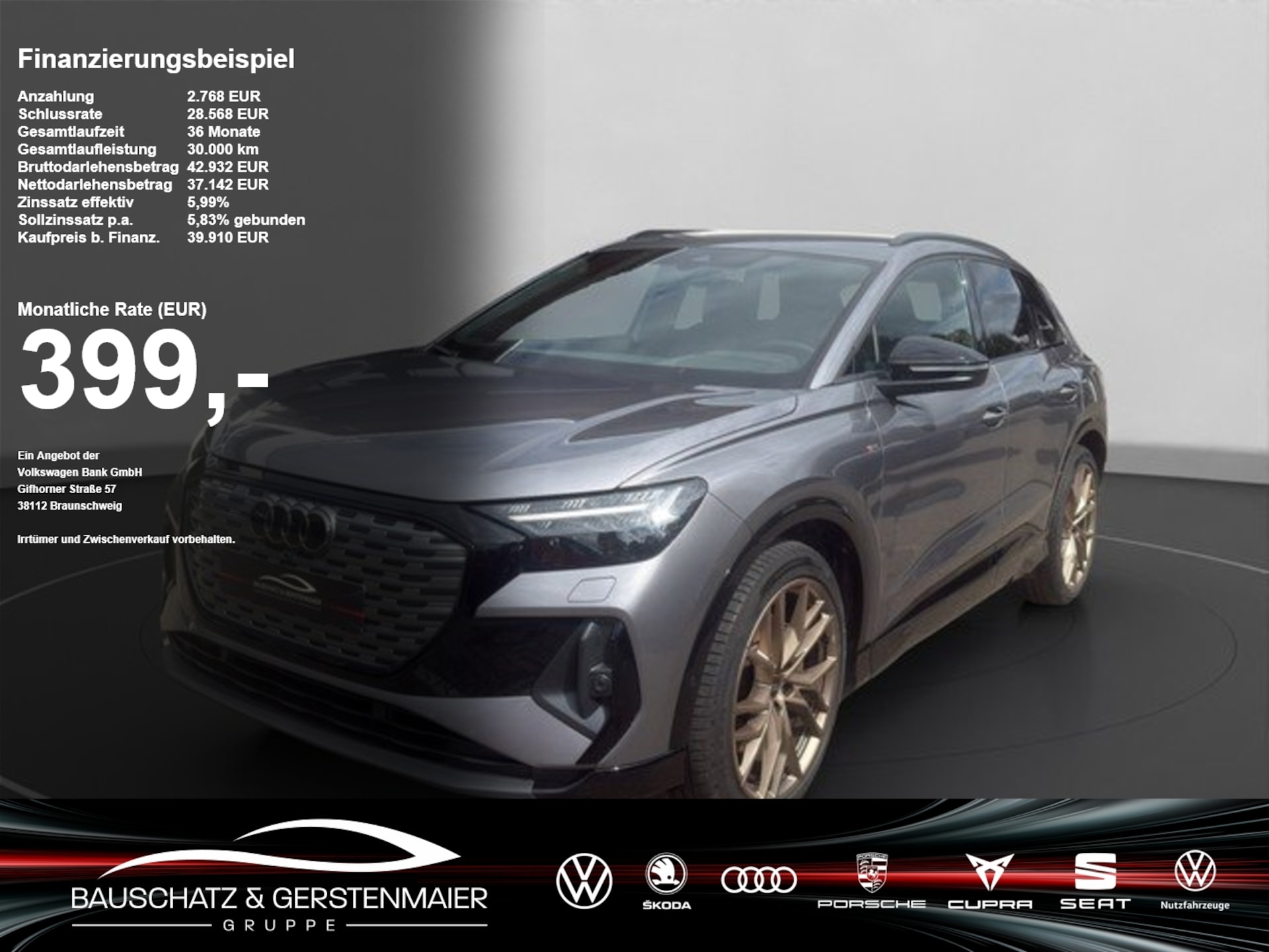 Audi Q4 e-tron 2023