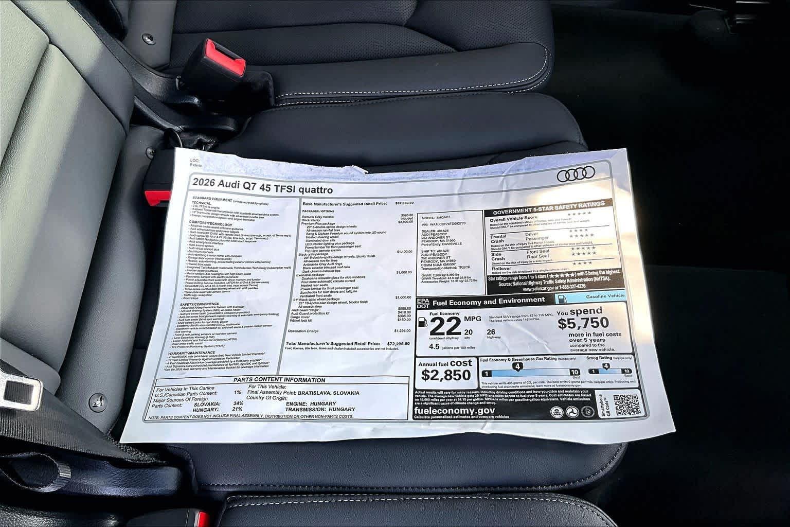 2026 Audi Q7 Premium Plus - Photo 18