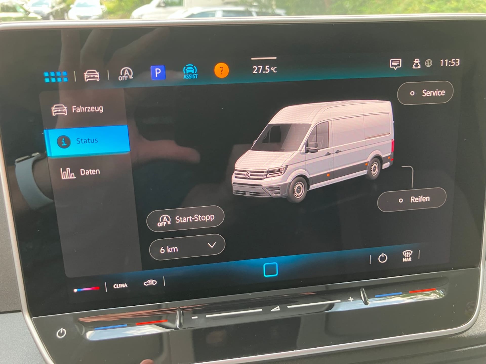Volkswagen Crafter Kasten mittlerer Radstand