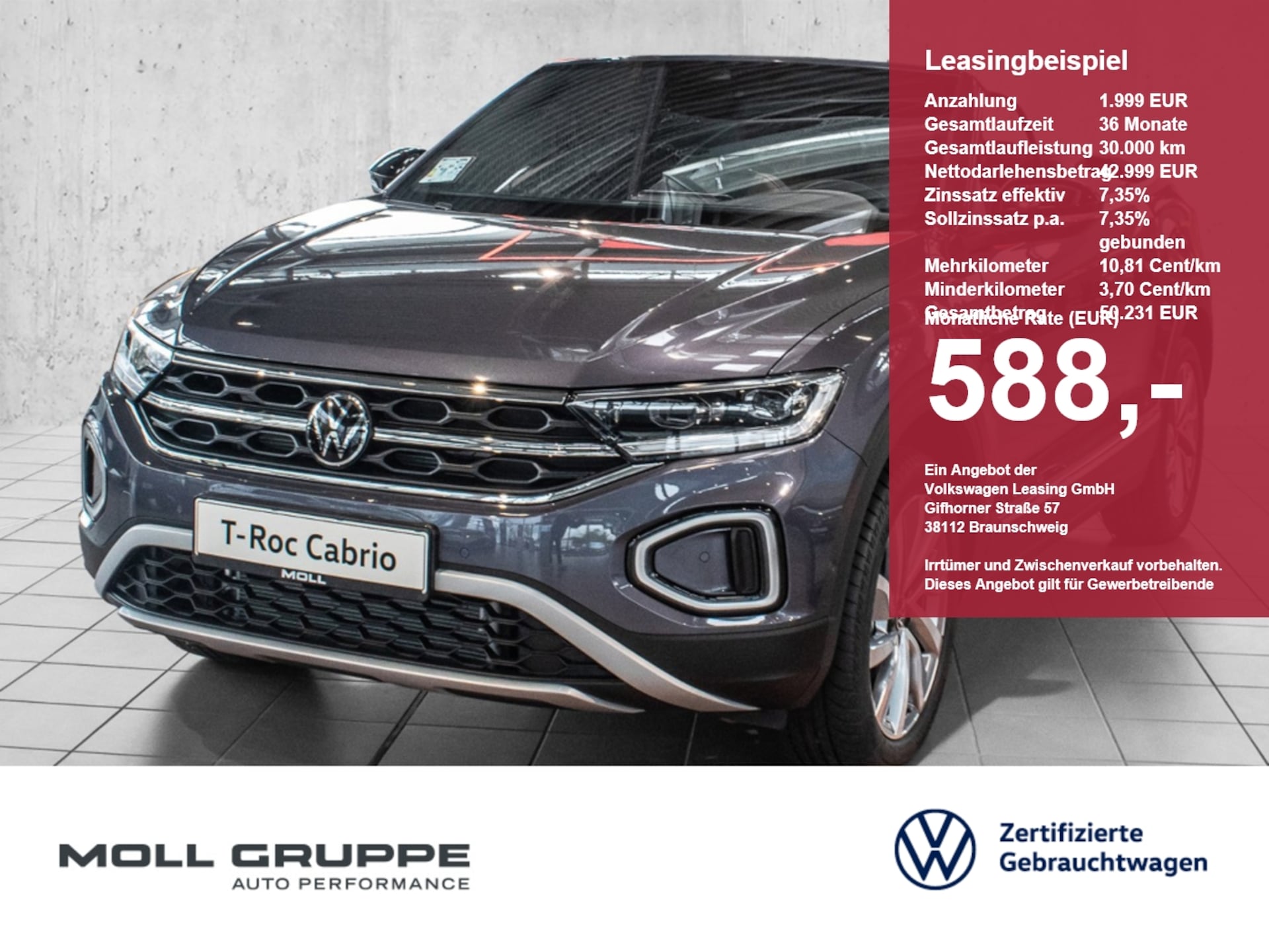 Volkswagen T-Roc Cabriolet ENERGY