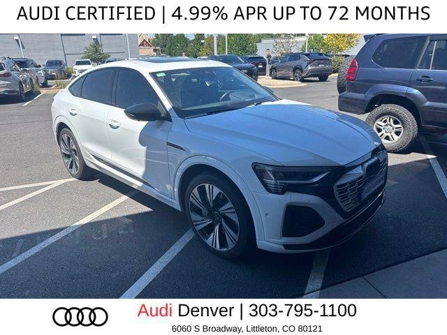 Used 2024 Audi Q8 Sportback e-tron Prestige with VIN WA1DABGE4RB008478 for sale in Littleton, CO