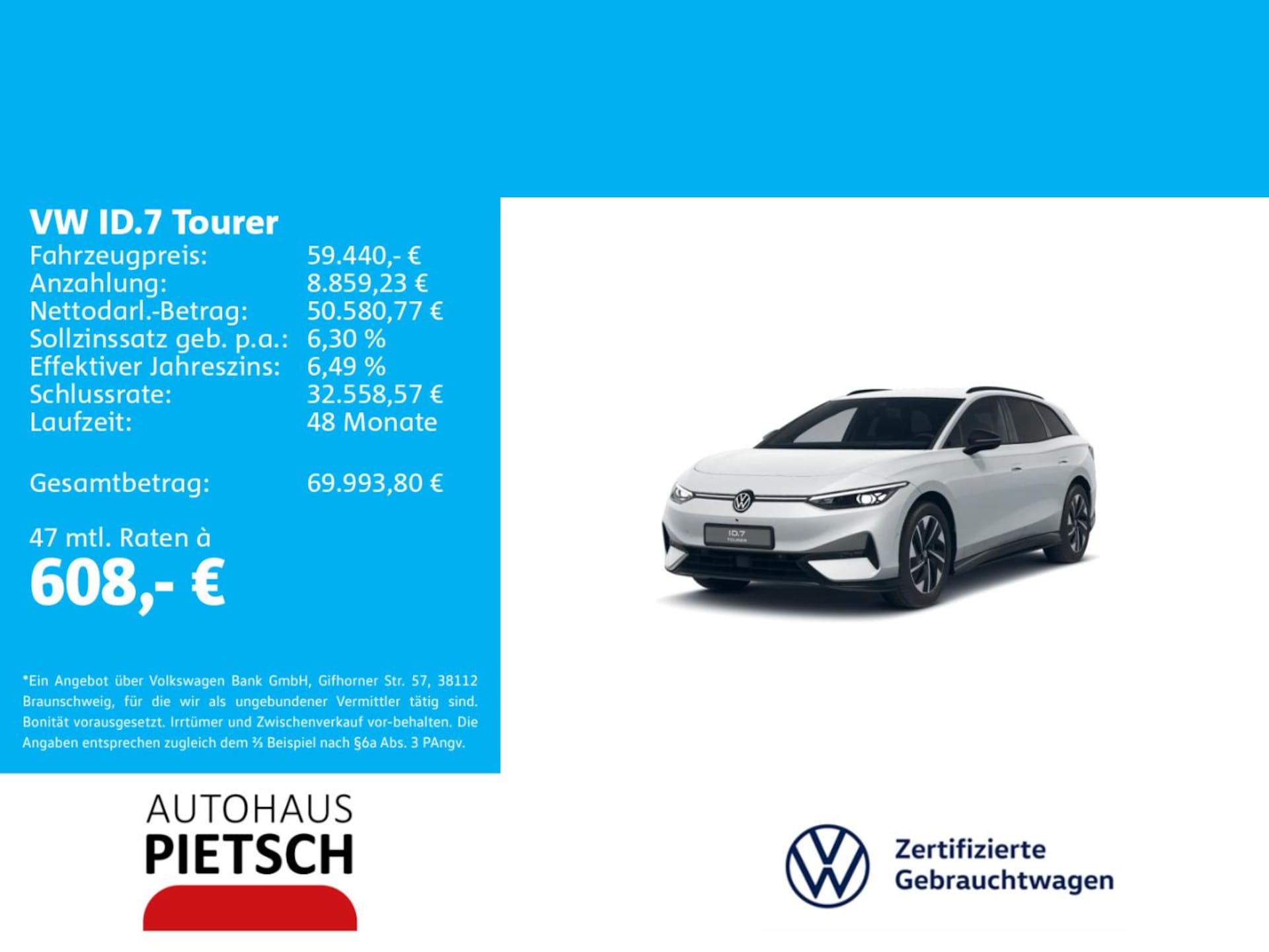 Volkswagen ID.7 Tourer Pro