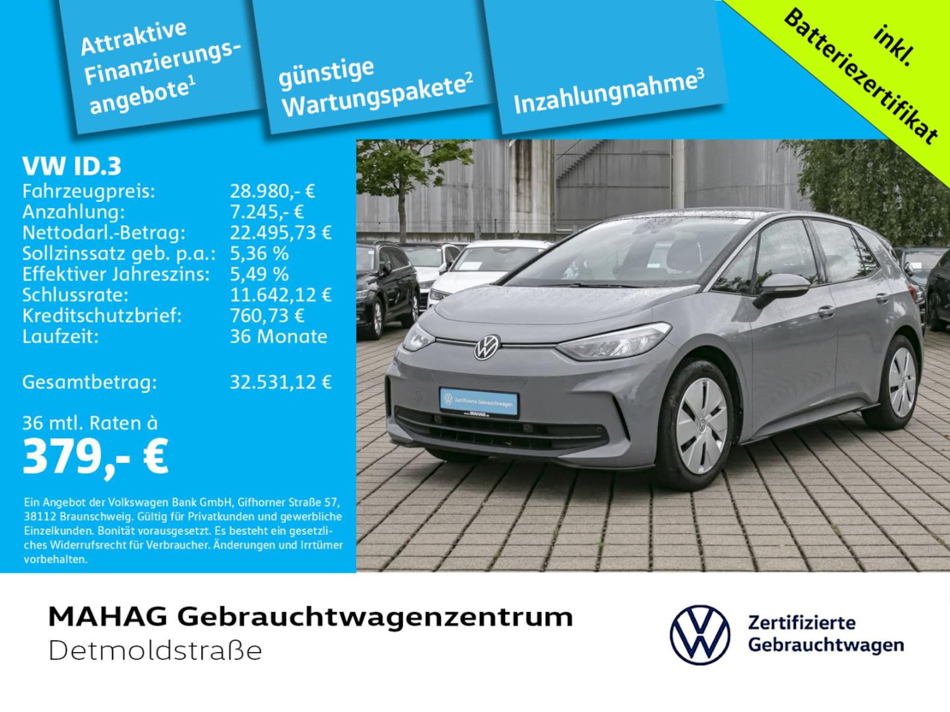 Volkswagen ID.3 Pro