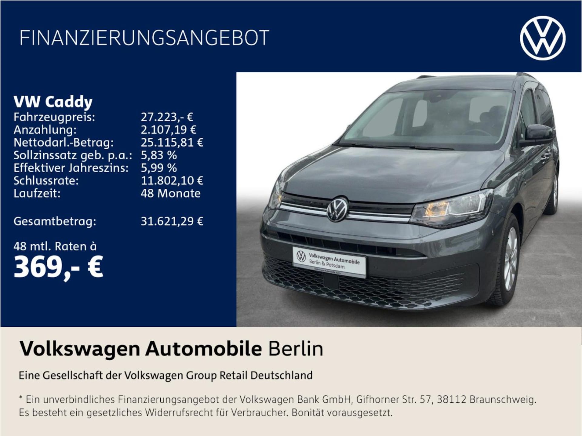 Volkswagen Caddy Life