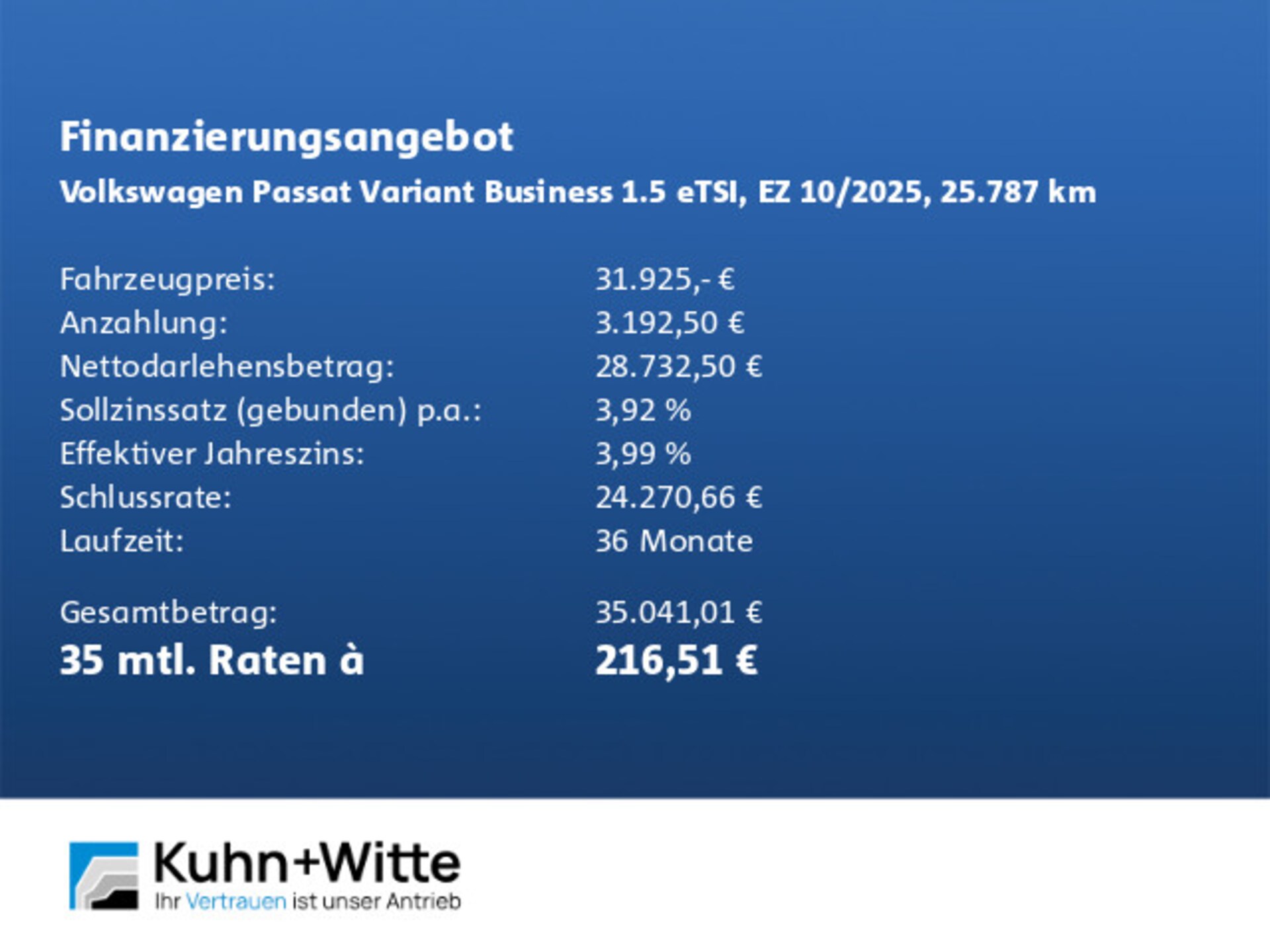 Volkswagen Passat Business