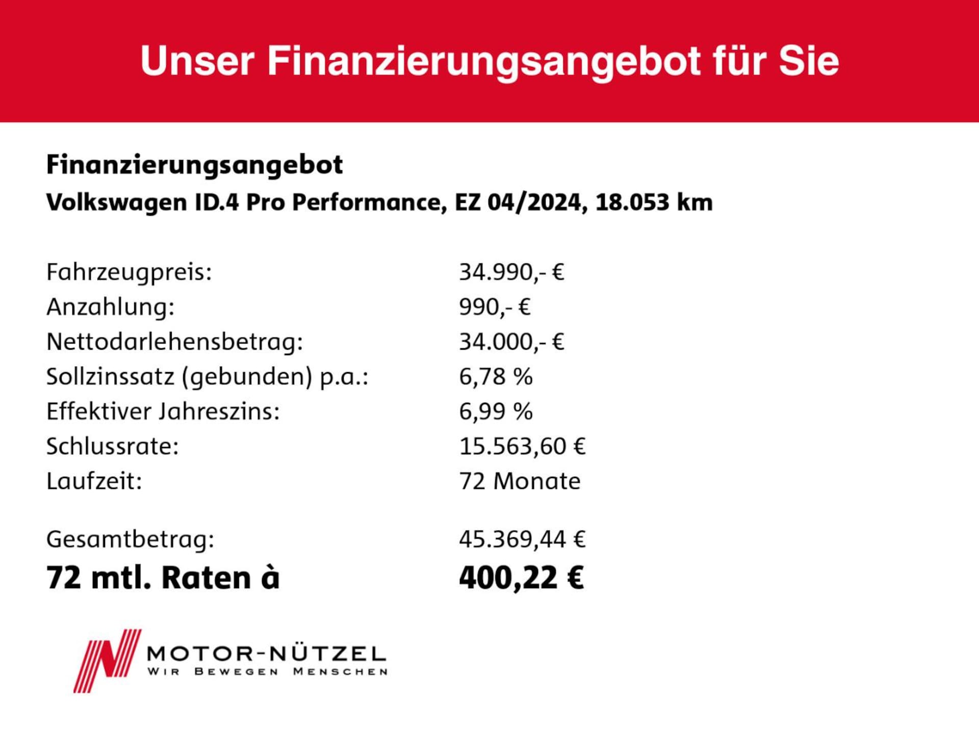 Volkswagen ID.4 Pro Performance