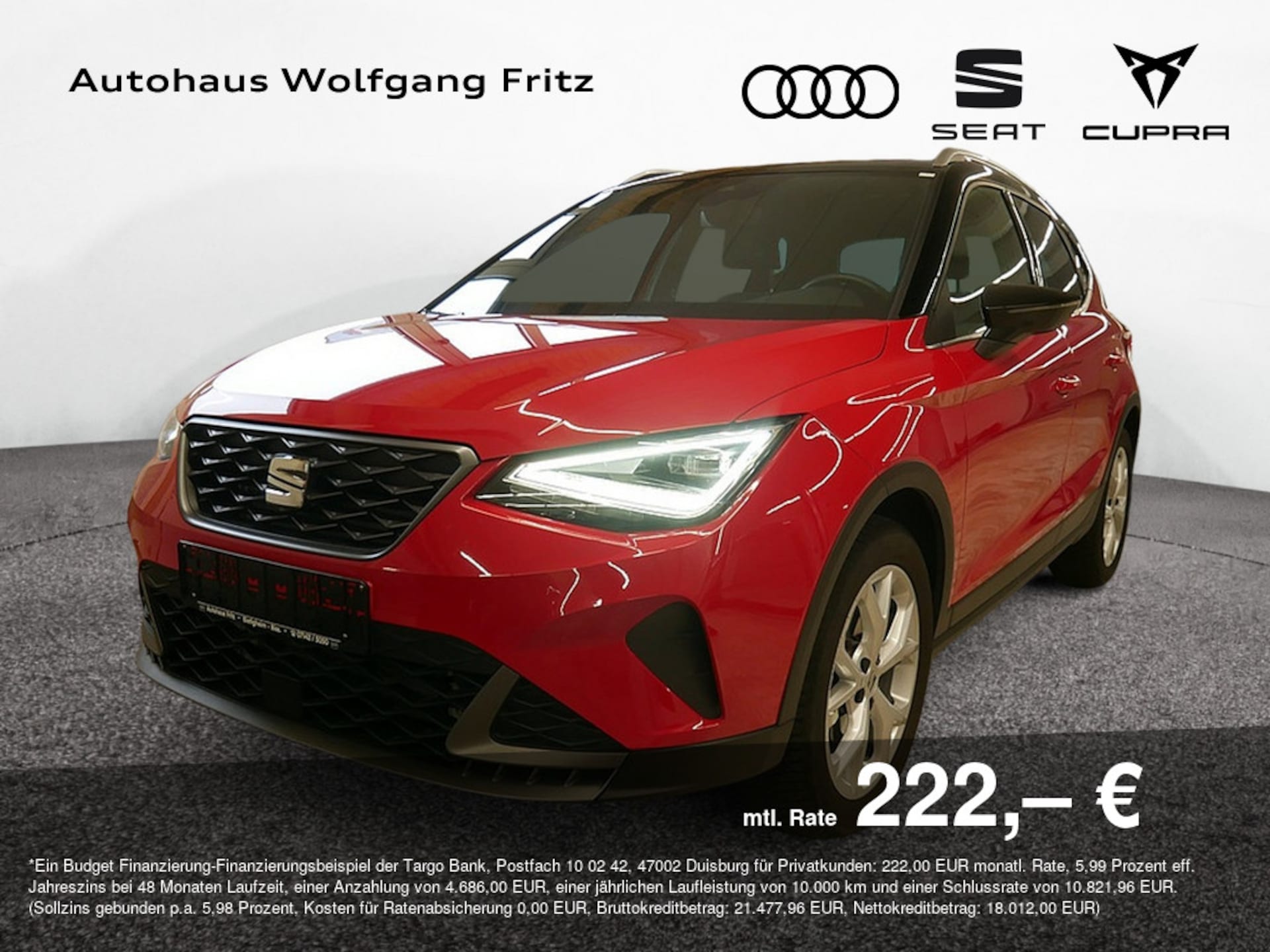 SEAT Arona FR