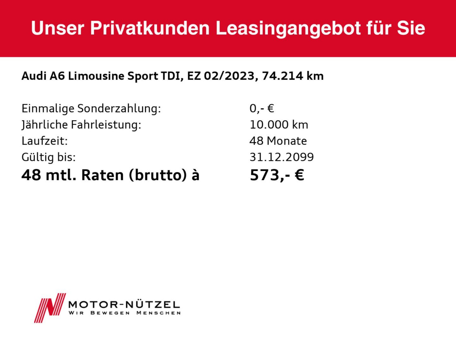 Audi A6 Limousine advanced