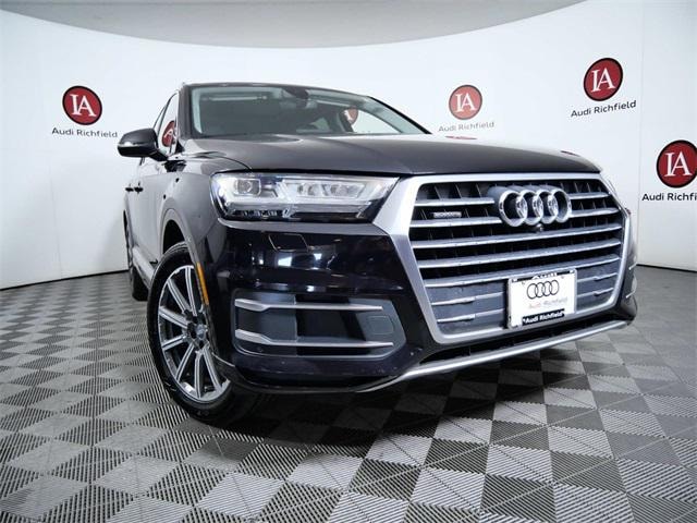 Used 2019 Audi Q7 Premium Plus with VIN WA1LHAF73KD045911 for sale in Richfield, Minnesota