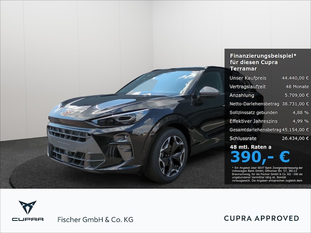 CUPRA Terramar 1.5 eTSI DSG Matrix AHK Navi 360° ACC Digitales Cockpit Soundsystem LED Apple CarPlay (D5025)
