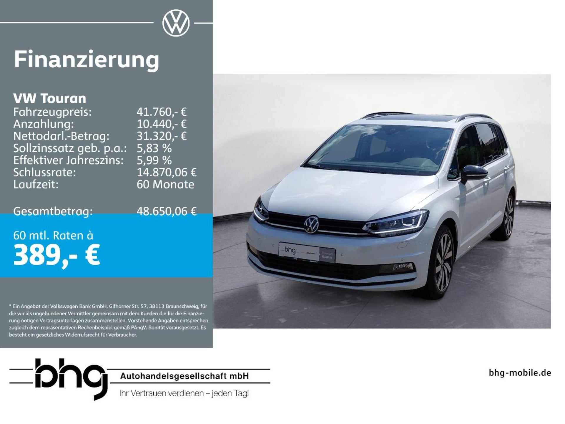 Volkswagen Touran Highline
