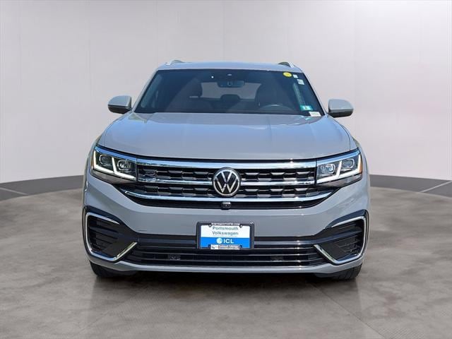 Used 2022 Volkswagen Atlas Cross Sport SEL Premium R-Line with VIN 1V2FE2CA2NC209823 for sale in Stratham, NH