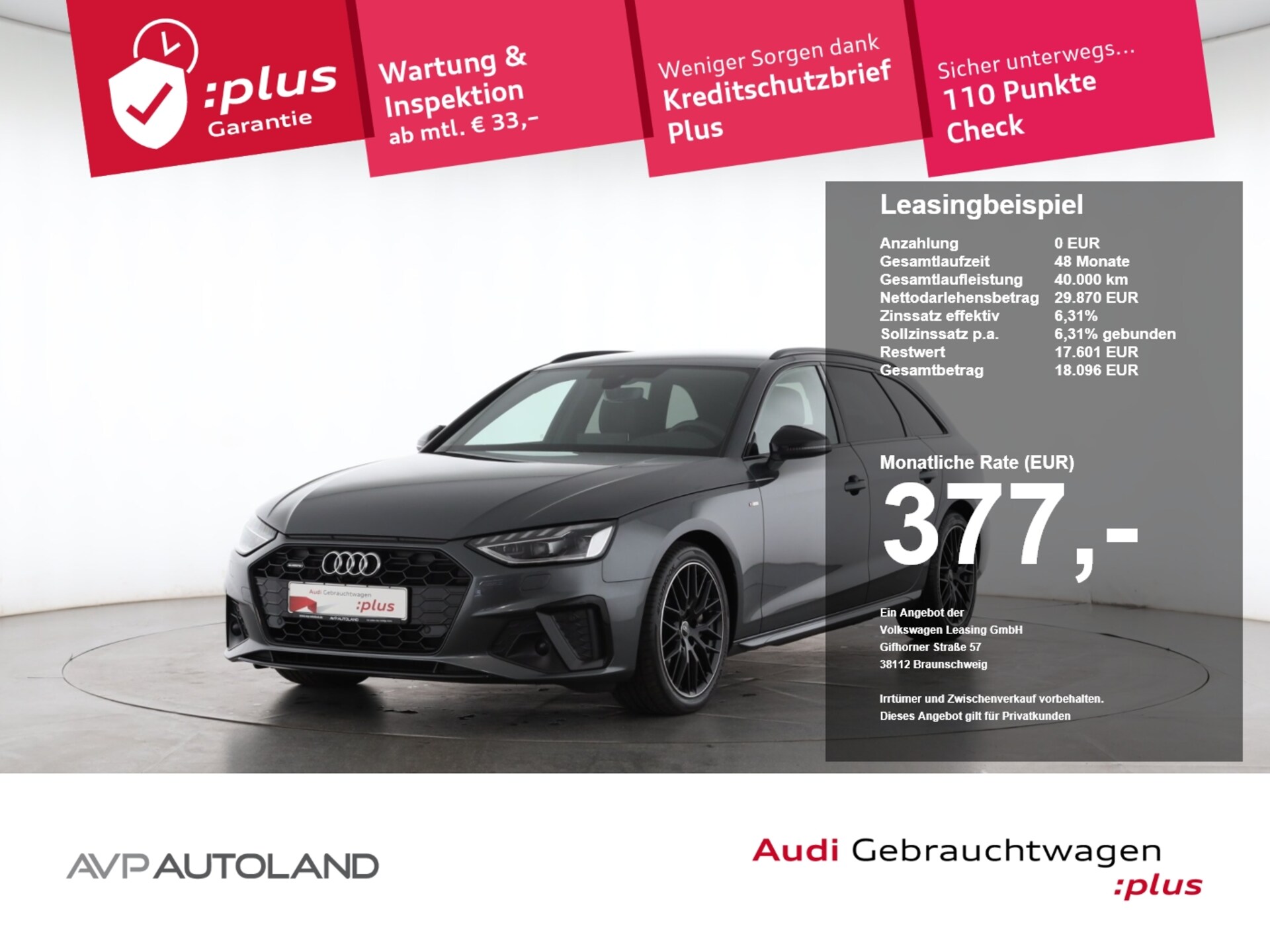 Audi A4 Avant S line