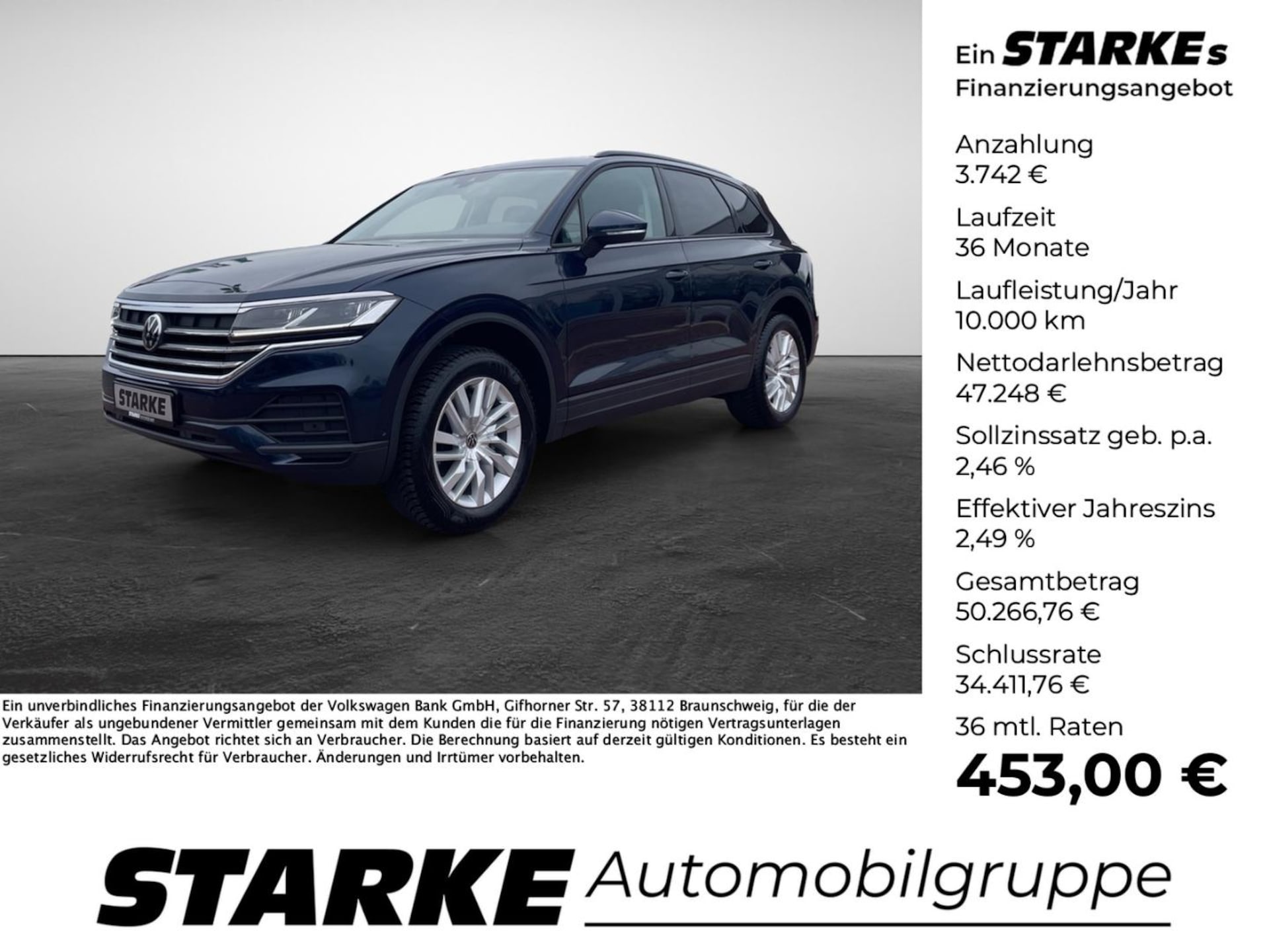 Volkswagen Touareg Basis-Modell