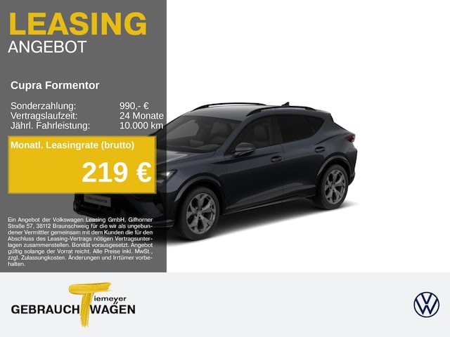 CUPRA Formentor 2.0 TDI DSG SENNHEISER SUPERSPORT 360° NAVI (SR072919)