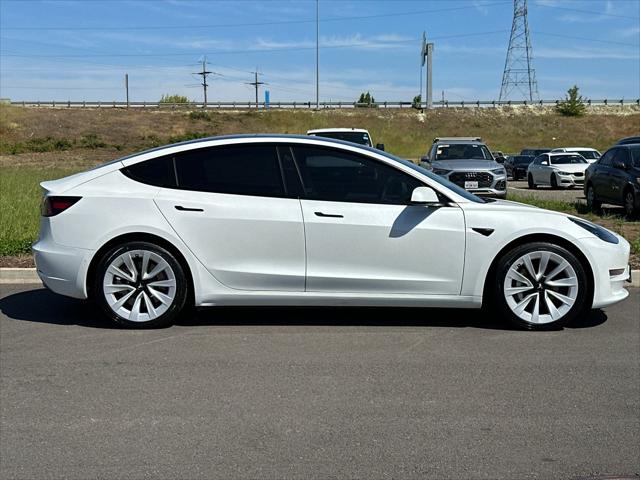 Used 2021 Tesla Model 3 Base with VIN 5YJ3E1EA0MF994954 for sale in Eugene, OR