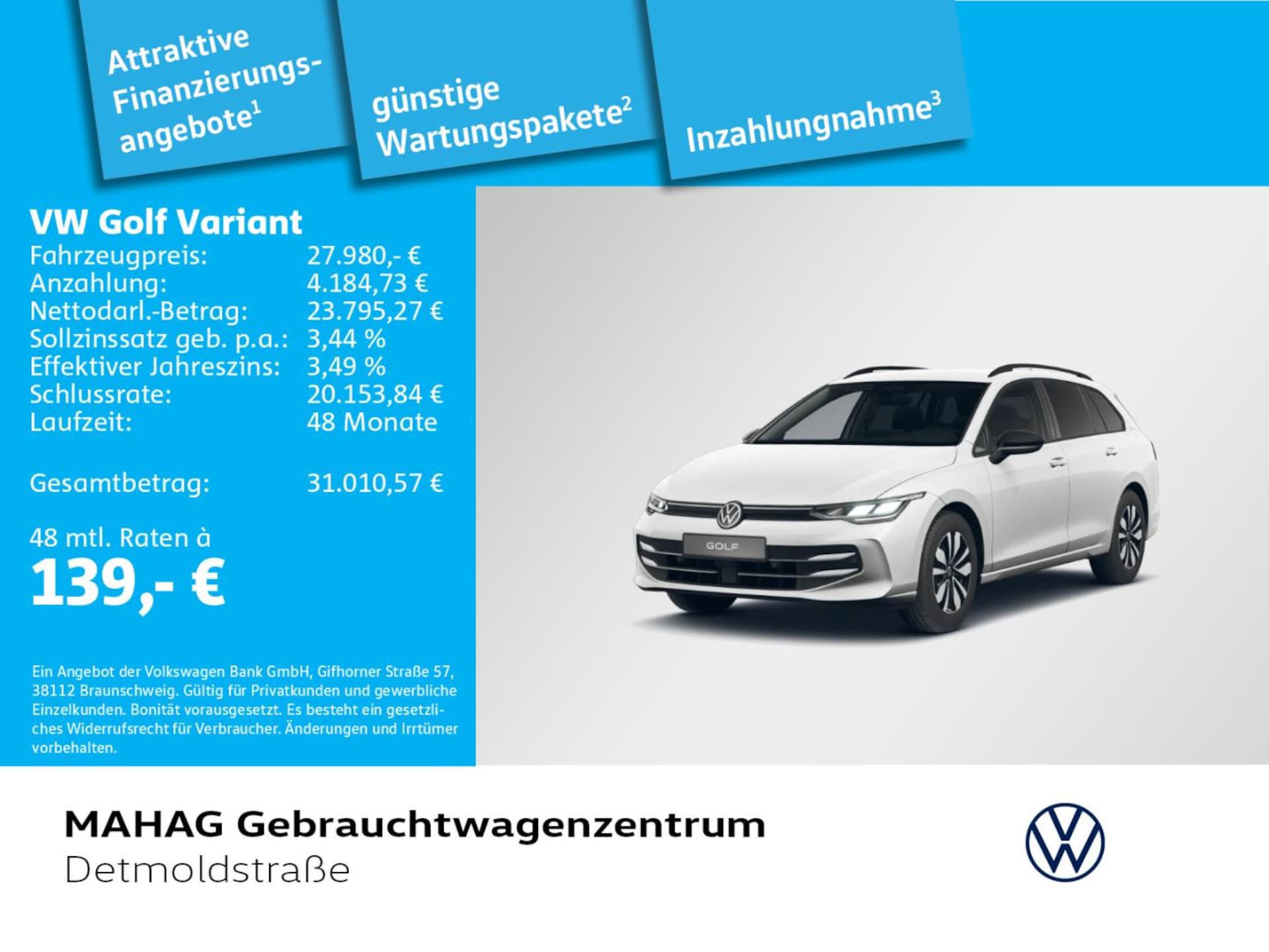 Volkswagen Golf Variant Goal