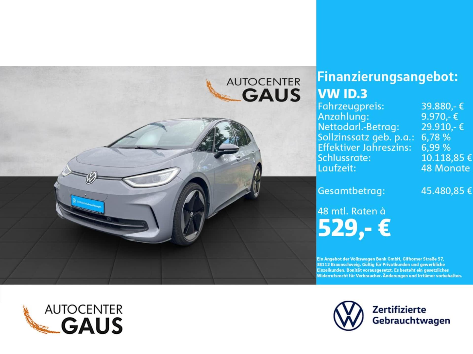 Volkswagen ID.3 Pro S