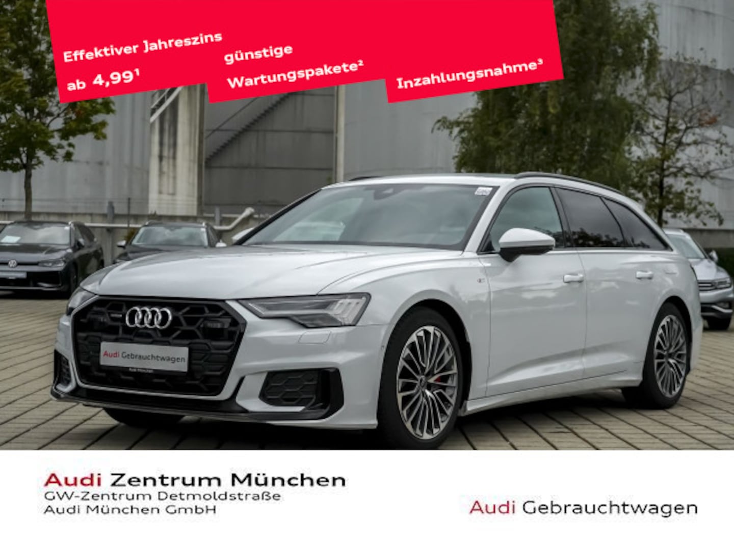 Bild über Audi A6 Avant TFSI e S line 55 TFSI e quattro S tronic - für weitere Informationen kontaktieren Sie den Audi Partner
