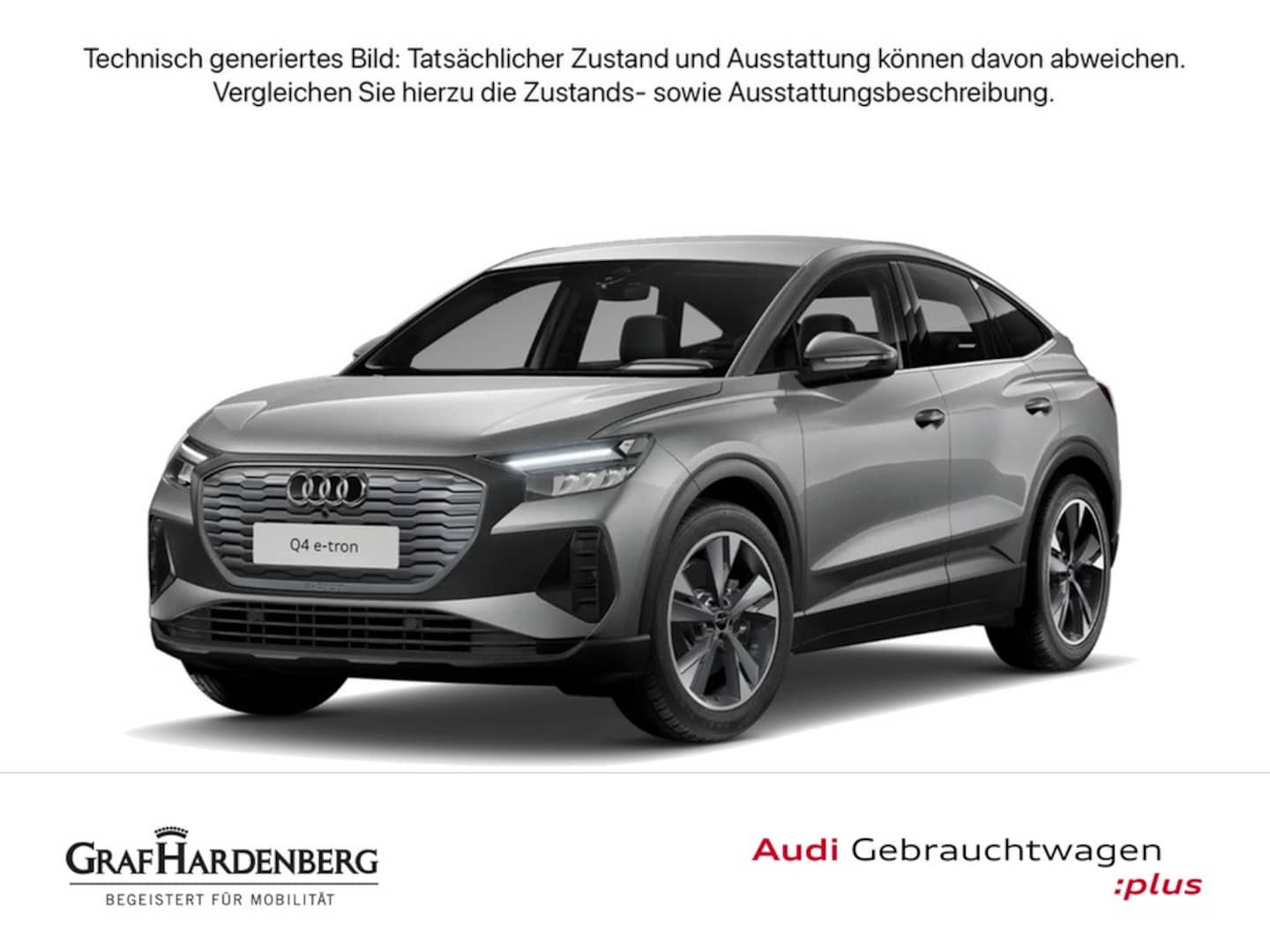 Bild über Audi Q4 Sportback e-tron 40 e-tron - für weitere Informationen kontaktieren Sie den Audi Partner