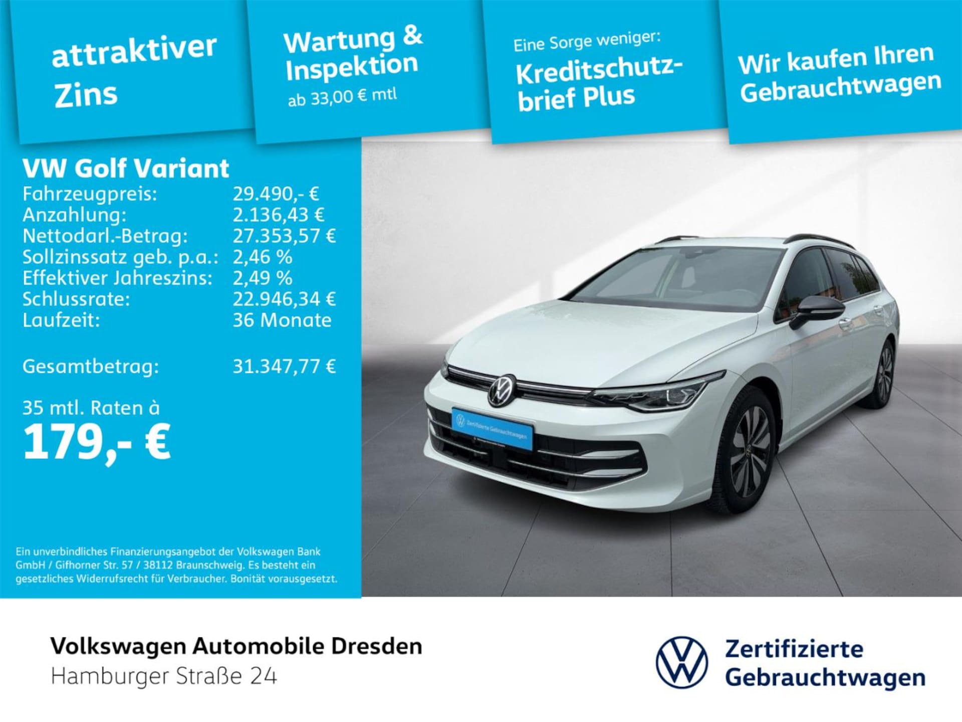 Volkswagen Golf Variant Goal