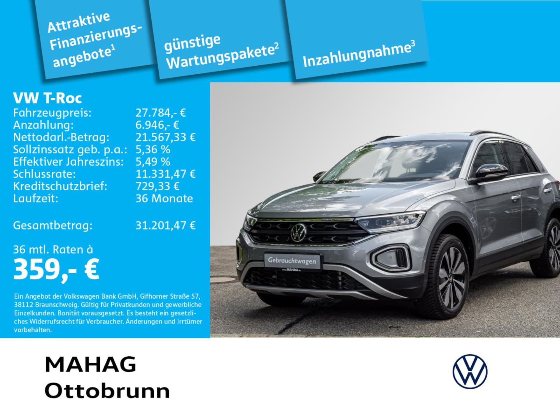 Volkswagen T-Roc Life